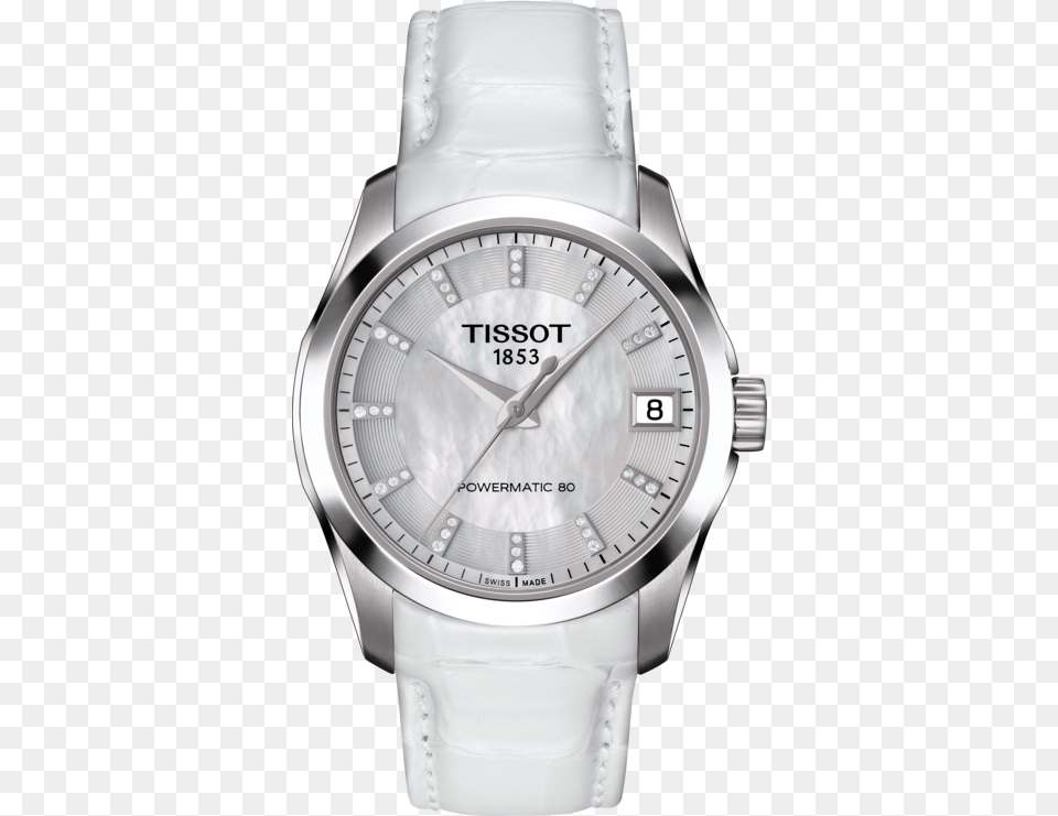 Tissot Powermatic 80 Lady, Arm, Body Part, Person, Wristwatch Free Transparent Png
