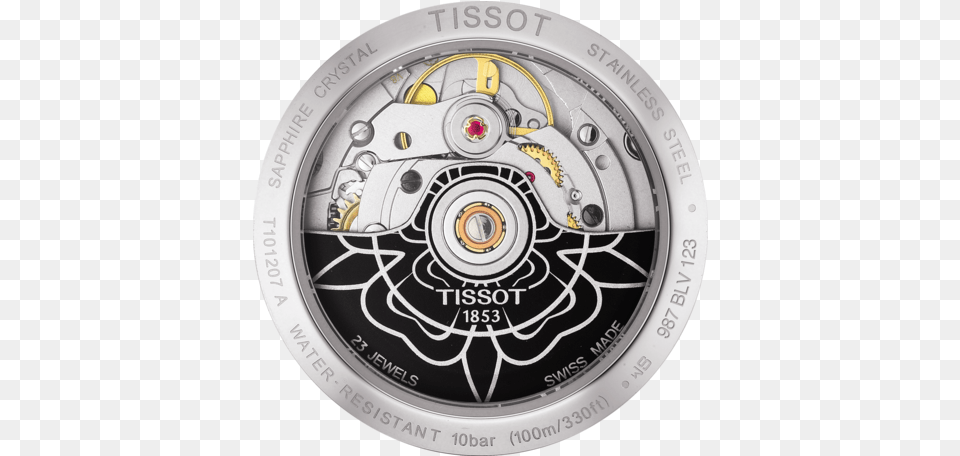Tissot Pr 100 Powermatic 80 Lady, Spiral, Coil, Machine, Rotor Free Transparent Png