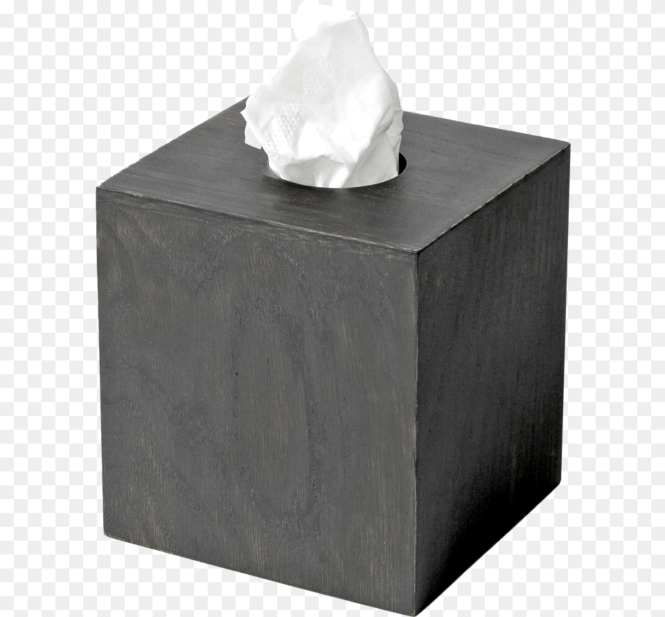 Tissue Box Cube Mezza Dark Oak Oak, Paper, Paper Towel, Towel, Toilet Paper Free Png