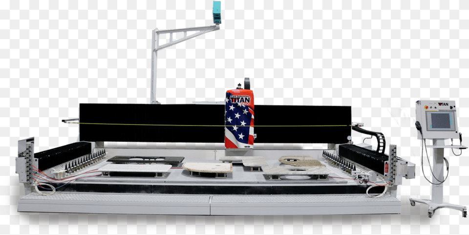 Titan 2700 Cnc Router For Stone Countertop Fabrication Park Industries Titan, Machine Free Png Download