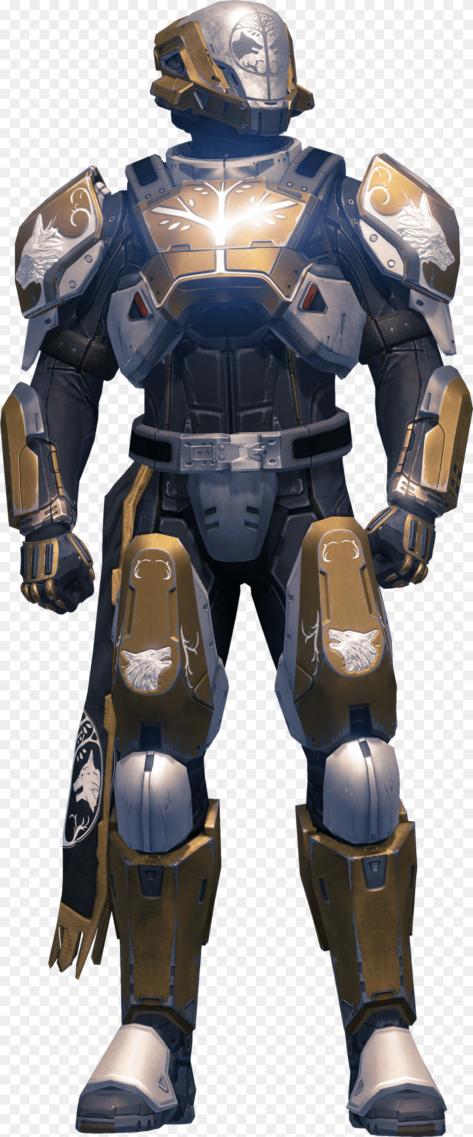 Titan Destiny Picture Black And White Action Figure Free Transparent Png