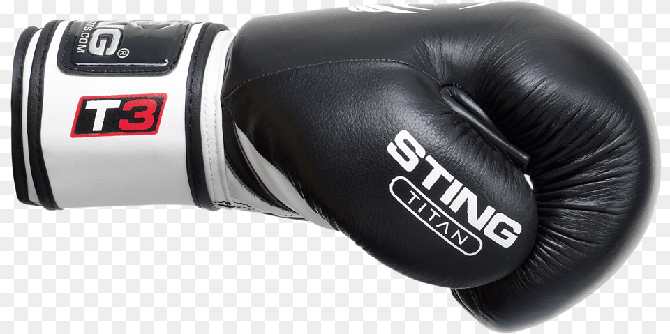 Titan Leather Boxing Gloves Black Boxing Gloves, Clothing, Glove Png