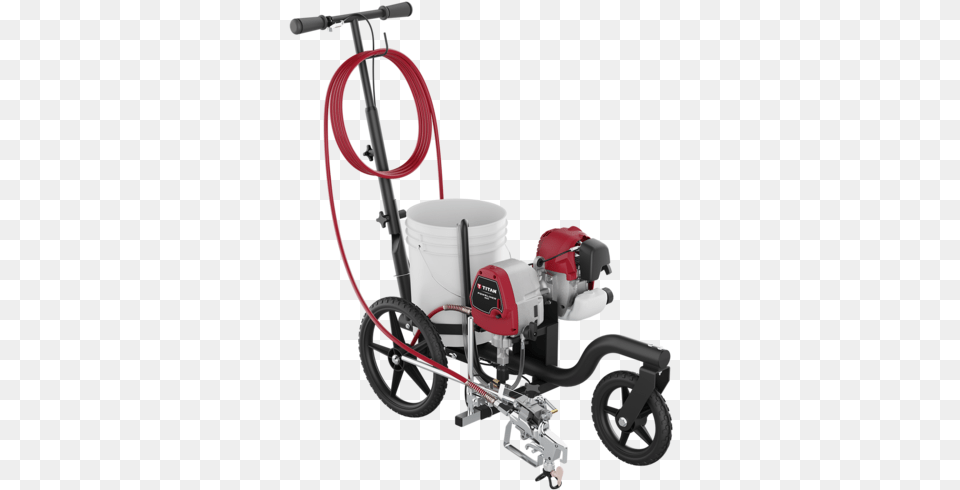 Titan Powrliner 850 Paint Striping Machine Powrliner, Grass, Plant, Lawn Mower, Device Png