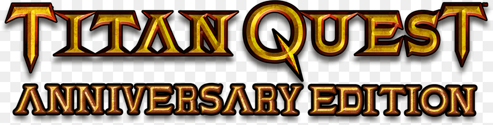 Titan Quest Anniversary Edition Titan Quest Anniversary Edition Logo, Text Free Transparent Png