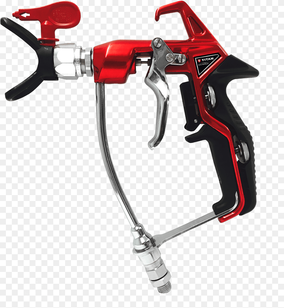 Titan Rx Apex Red Spray Gun, E-scooter, Transportation, Vehicle, Can Free Transparent Png