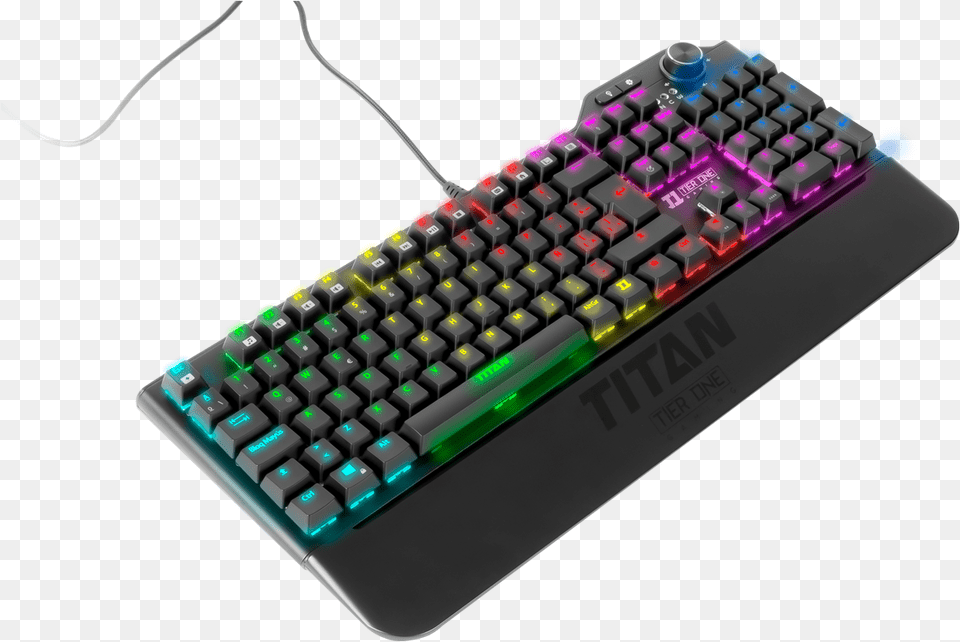 Titan Ultra Blue Mechanical Keyboard Asus Rog Mouse And Keyboard, Computer, Computer Hardware, Computer Keyboard, Electronics Png