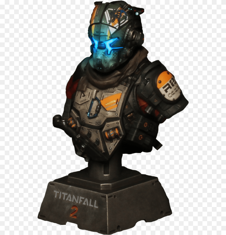 Titanfall 2 Jack Cooper Bust, Baby, Person, Helmet, Robot Png Image