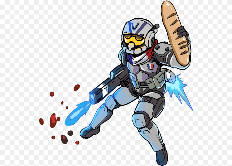 Titanfall 2 Viper Fan Art Fan Art Ronin Titanfall, Person, Book, Comics, Publication Free Transparent Png