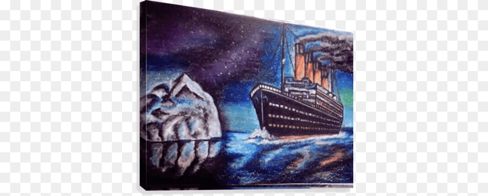 Titanic Art Picture Frame, Painting, Blackboard, Nature, Outdoors Free Png
