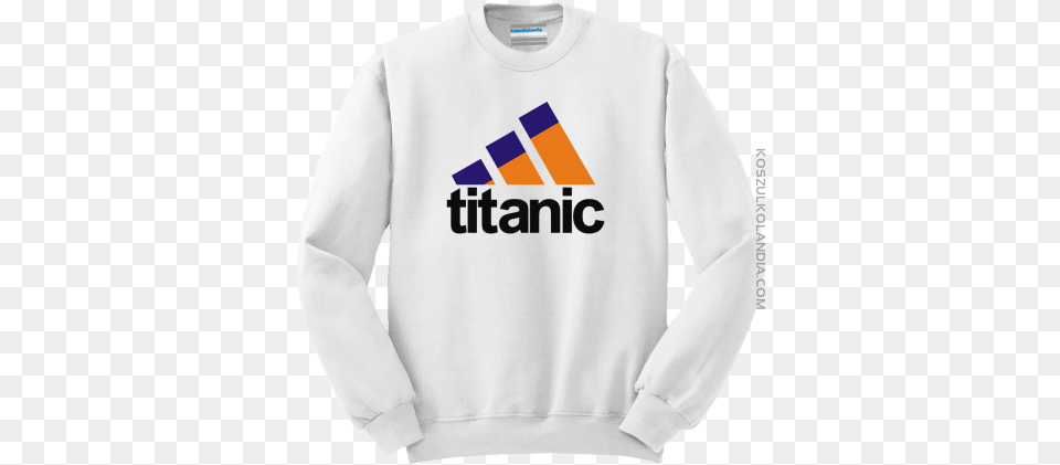 Titanic Logo Brand Kominy 1912 Bluza Standard Z Nadrukiem Grumpy Cat Christmas Sweater, Clothing, Knitwear, Long Sleeve, Sleeve Free Transparent Png