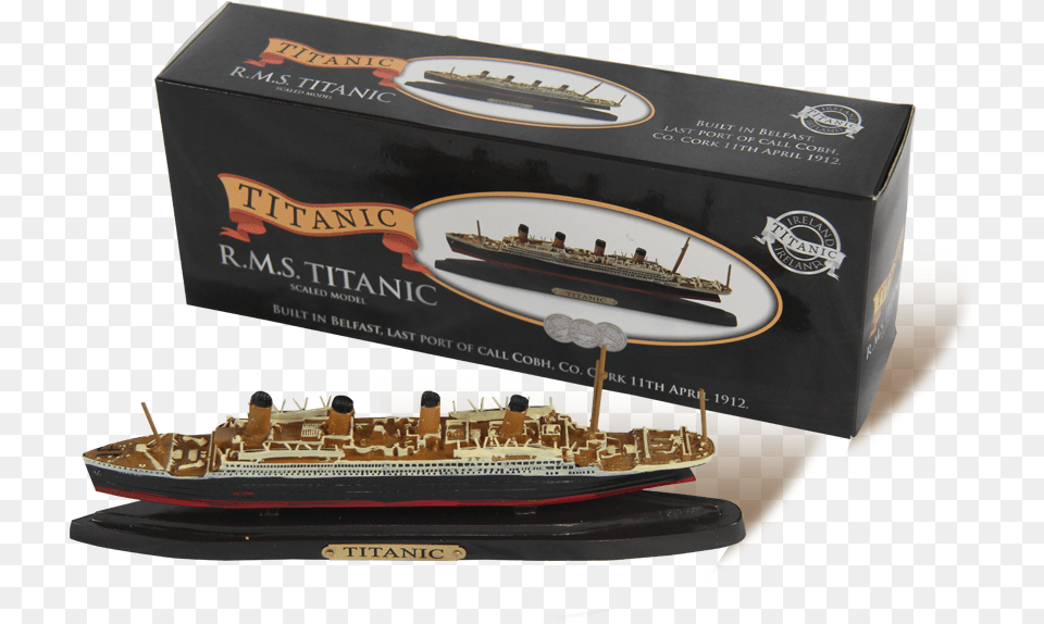 Titanic Miniature Replica Model Titanic Miniature, Boat, Transportation, Vehicle, Yacht Free Png Download