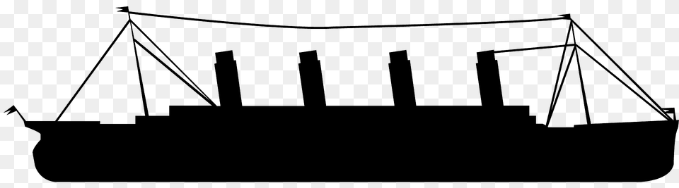 Titanic Silhouette, Appliance, Device, Electrical Device, Steamer Free Transparent Png