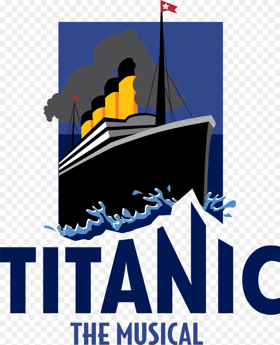 Titanic Titanic Musical Logo, Yacht, Appliance, Vehicle, Device Png Image