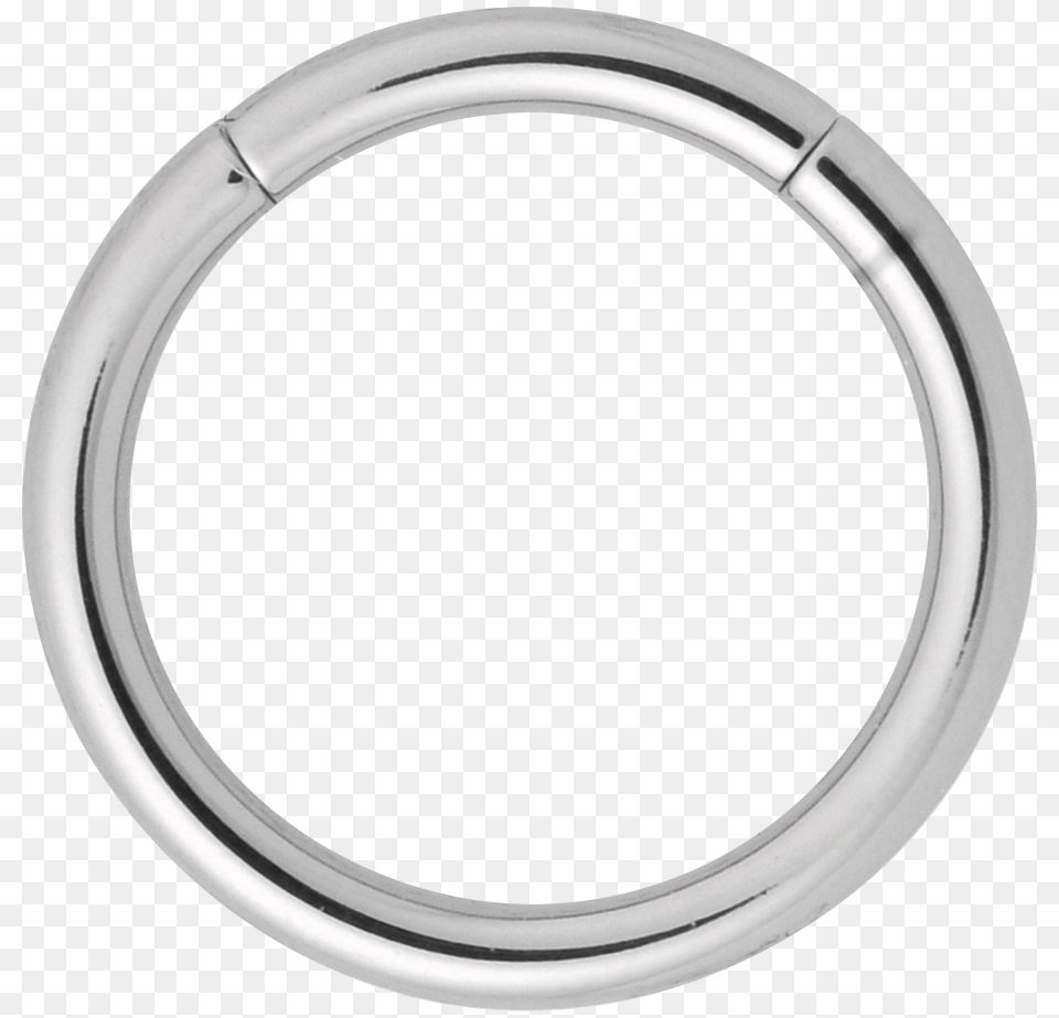 Titanium Segment Ring, Silver, Platinum Free Png