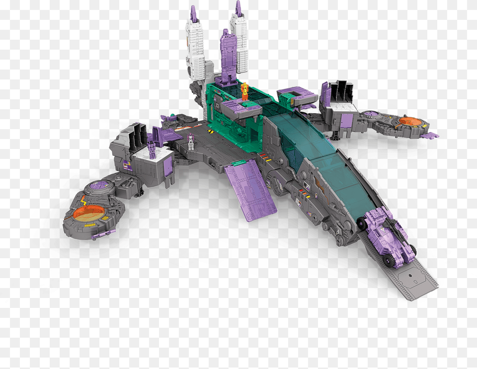 Titans Return Trypticon Base Mode, Aircraft, Spaceship, Toy, Transportation Png Image