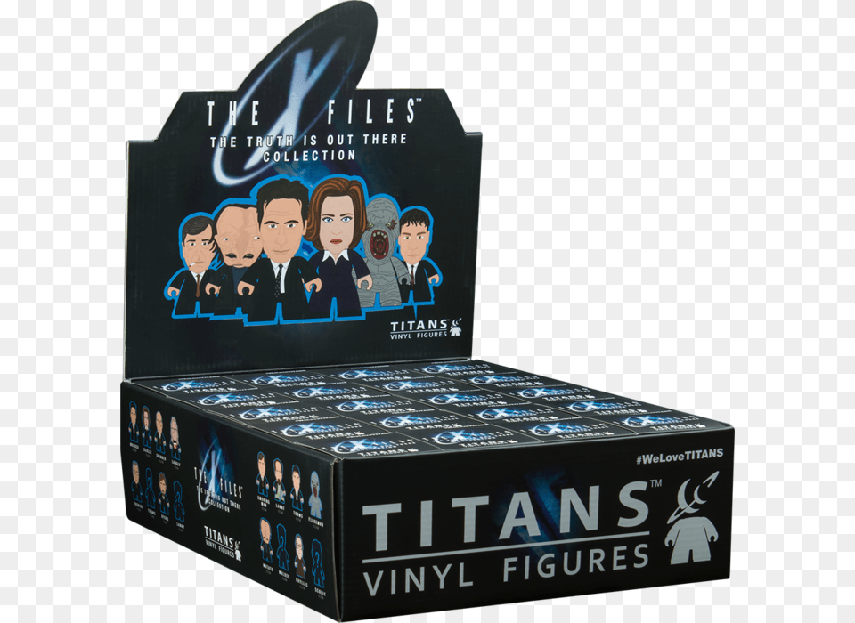 Titans X Files Blind Box Casedata Rimg Lazy Titan Mini X Files, Baby, Person, Face, Head Free Png Download