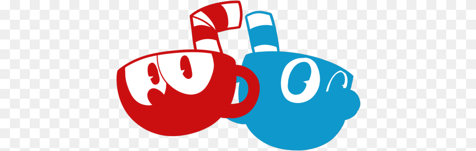 Titared Cuphead And Mugman Logos, Cup, Toothpaste, Art Free Png