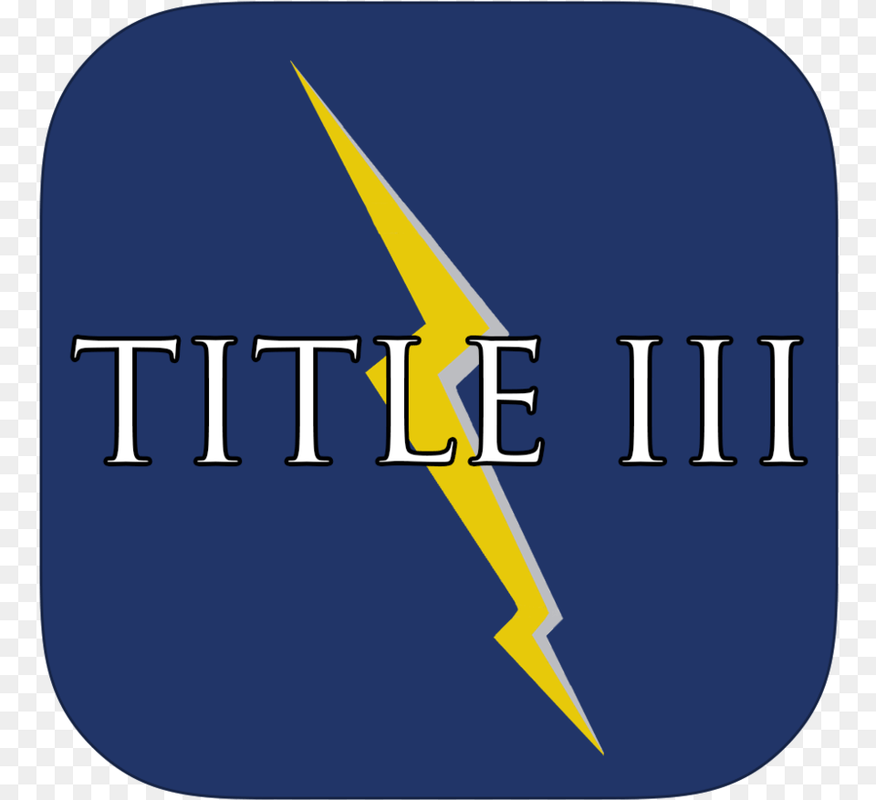 Title Iii Icon Emblem, Logo, Weapon Free Png Download