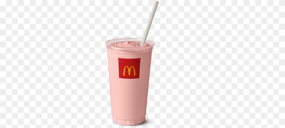 Title Maccas Strawberry Milkshake, Beverage, Juice, Milk, Smoothie Free Transparent Png