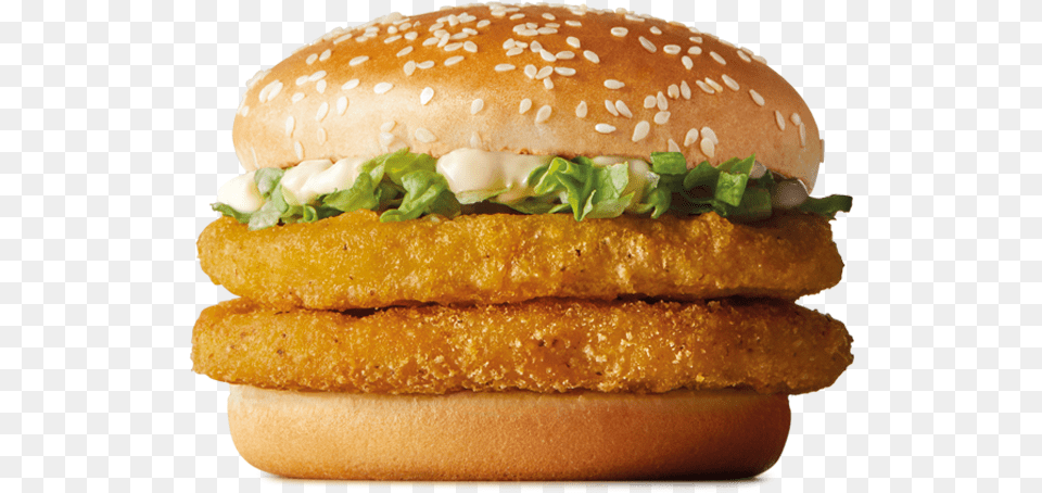 Title Mcd Double Mc Chicken, Burger, Food Free Png Download