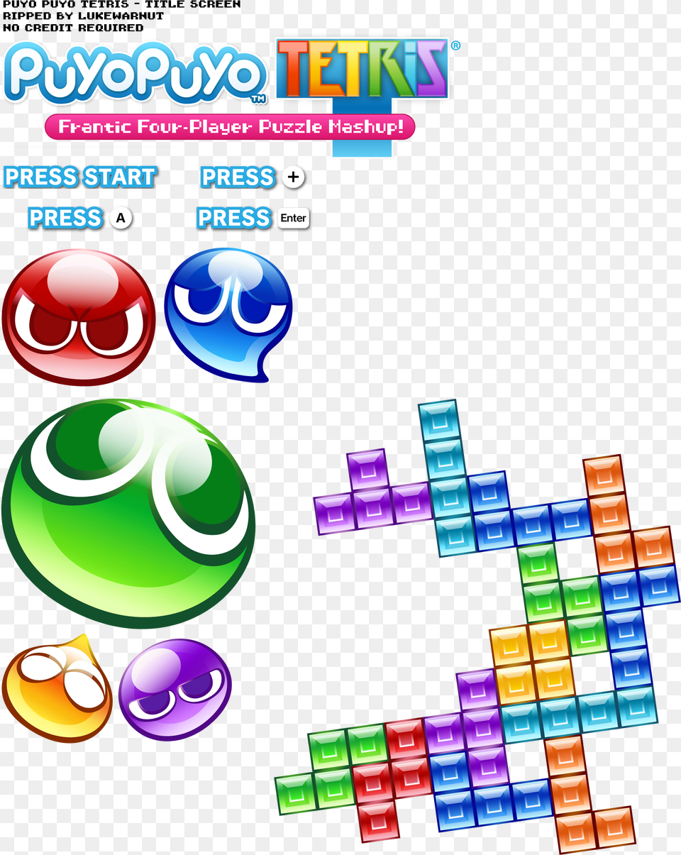 Title Screen Puyo Puyo Tetris Steam, Game, Scoreboard Free Transparent Png
