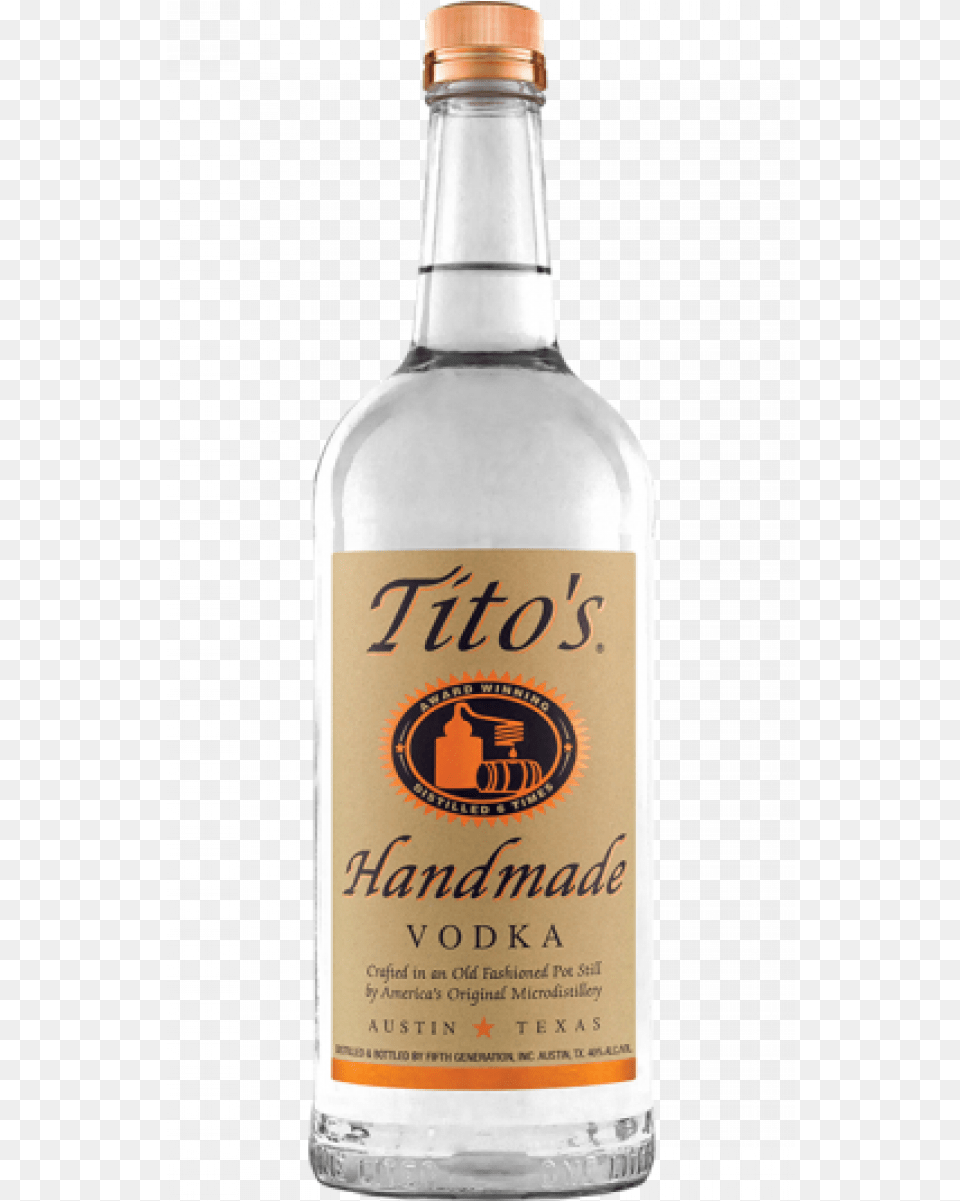 Tito S Handmade Vodka 70cl Tito39s Vodka, Alcohol, Beverage, Liquor, Gin Free Transparent Png