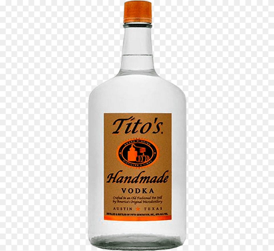 Titoquots Vodka Tito39s Handmade Vodka, Alcohol, Beverage, Liquor, Gin Png Image