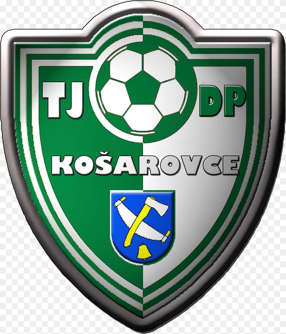 Tj Dp Kosarovce Football Logo Slovakia Soccer Logo, Badge, Symbol, Armor, Shield Png