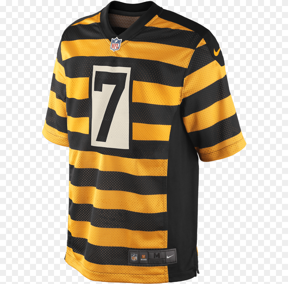 Tj Watt Bumblebee Jersey, Clothing, Shirt, Adult, Male Png Image