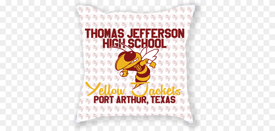 Tjgenericmockup Wincraft Georgia Tech Yellow Jackets X Color Perfect, Cushion, Home Decor, Pillow, Animal Free Png