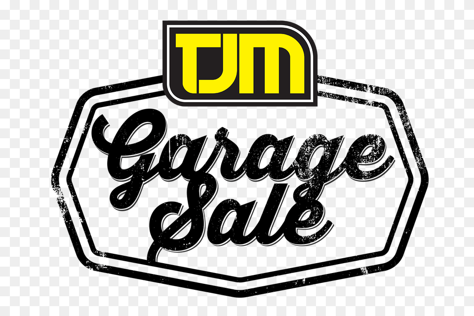Tjm Garage Sale Tjm Equipped, Light, Sign, Symbol, Logo Png