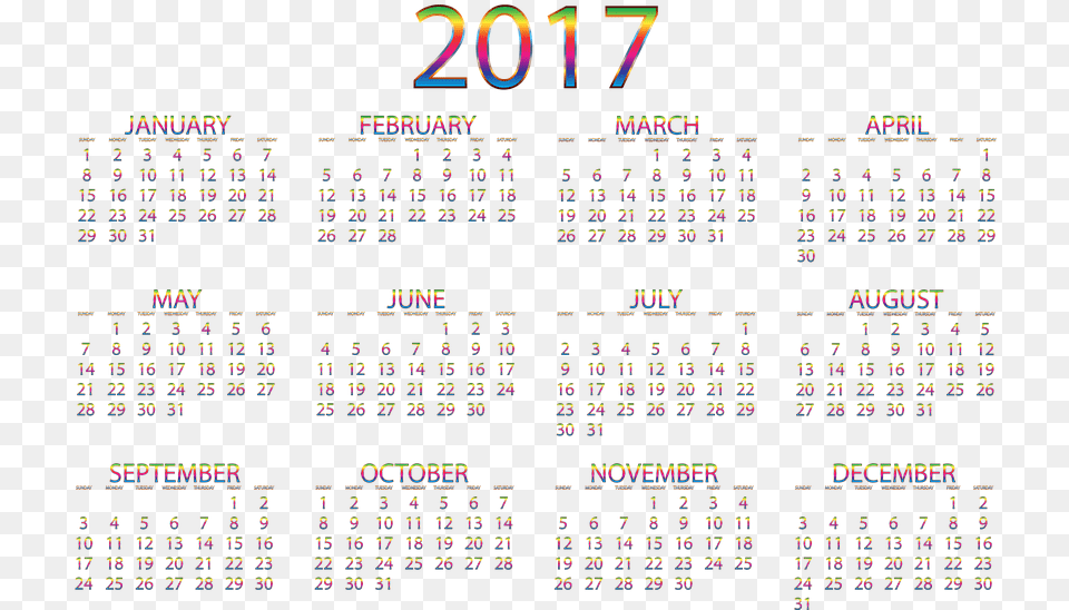 Tjue Sytten 2017 Kalender R Dato Tid Mned Calendar, Architecture, Building, Text Png Image