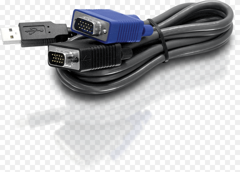 Tk Cu06 Cable Kvm Trendnet Usb Tk Cu06, Adapter, Electronics, Gun, Weapon Png Image