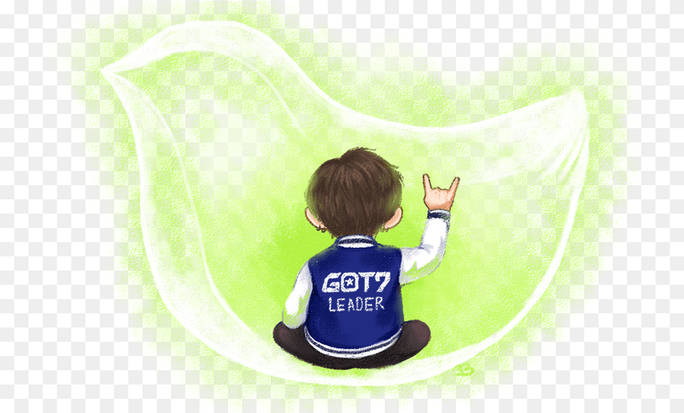 Tl Ttakjoha Twitter Got7 And Ahgase Chibi Fanart, Baby, Person, Tennis, Sport Free Transparent Png