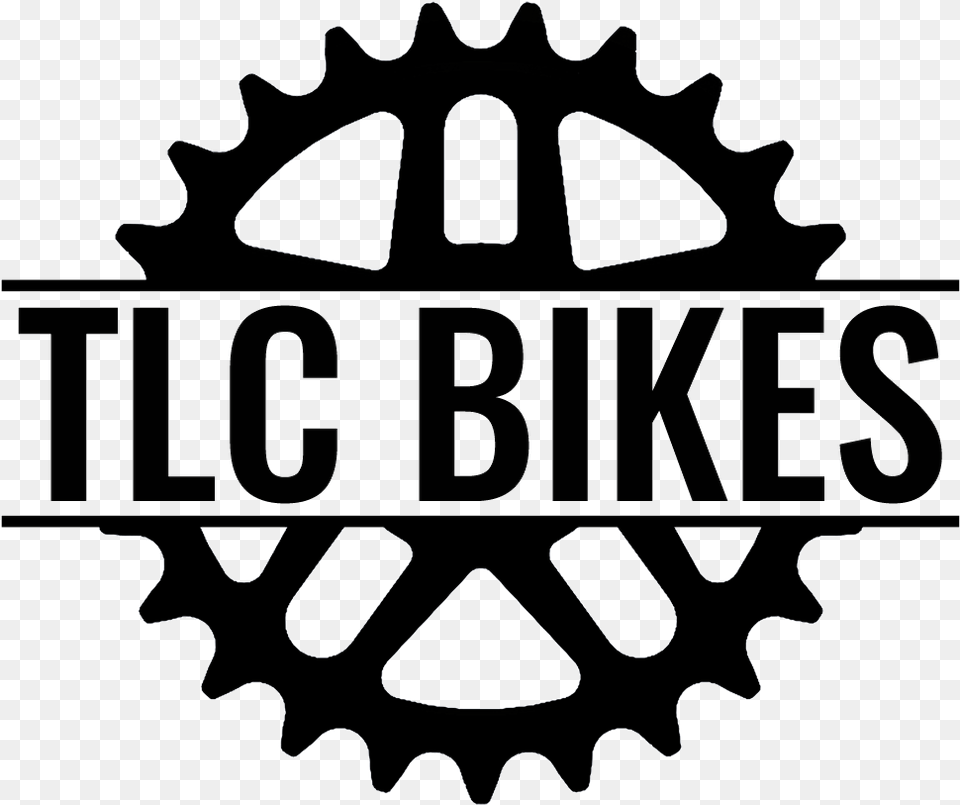 Tlc Bikes Bmx Logo Chainring Logo, Machine, Blackboard Png