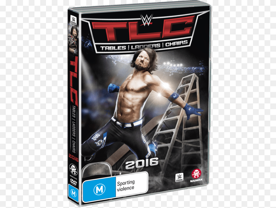 Tlc Tables Ladders Amp Chairs Wwe Tlc Tables Ladders Amp Chairs 2016 Dvd, Adult, Male, Man, Person Png