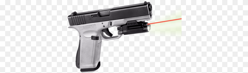 Tlr 8 Gun Light With Red Laser And Side Switch Select Gun With Laser Light, Firearm, Handgun, Weapon Free Transparent Png