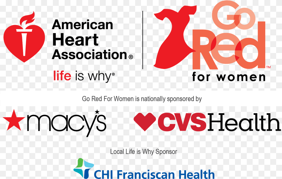Tm Go Red Trademark Of Aha American Heart Association Go Red 2017, Animal, Antelope, Mammal, Wildlife Free Transparent Png