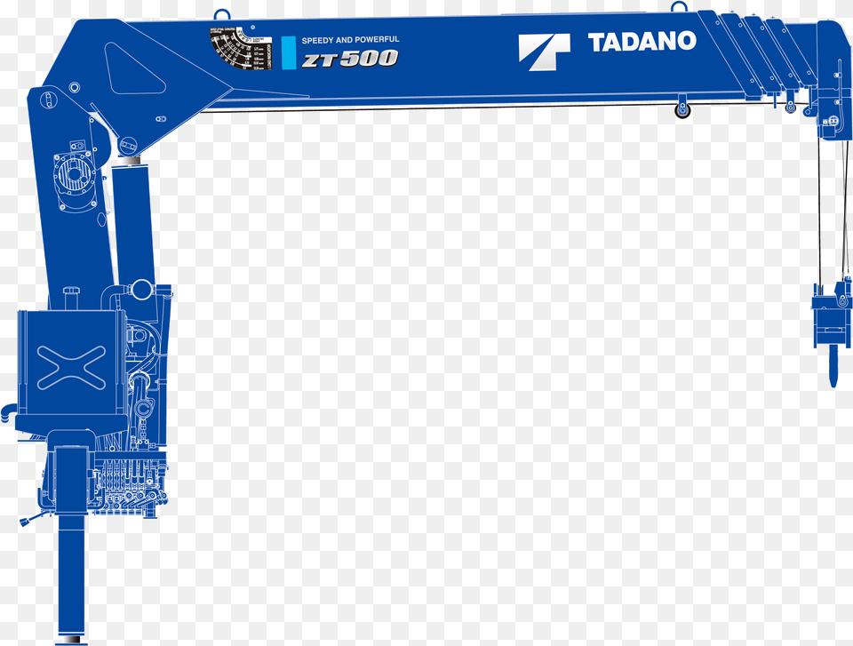 Tm Zt500 Series Crane Tadano Tm Zt, Construction, Construction Crane, Blackboard Free Png