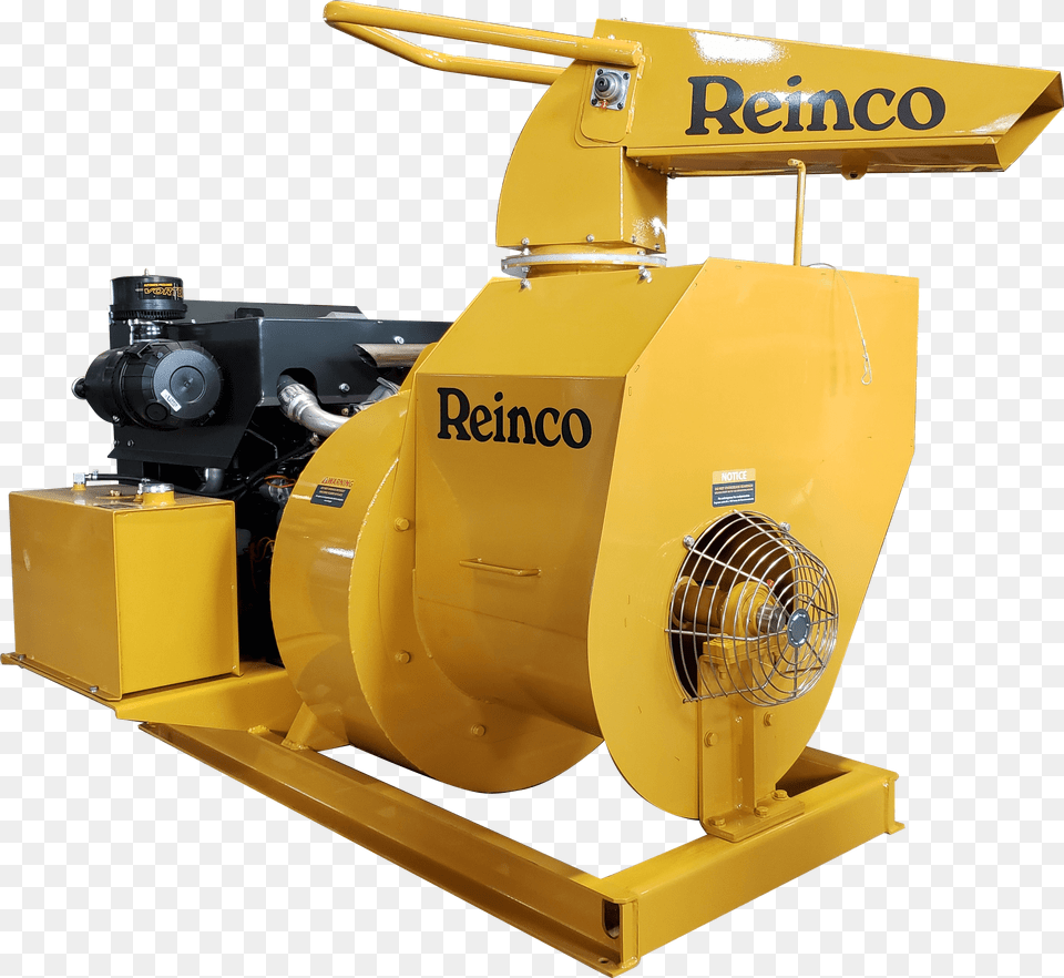 Tm35 Skid Reinco Straw Blowers For Sale Compactor, Machine, Bulldozer Free Png Download
