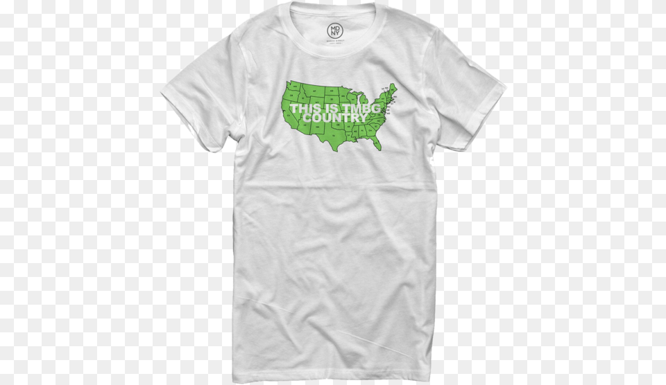 Tmbg Country On White T Shirt Active Shirt, Clothing, T-shirt Free Transparent Png