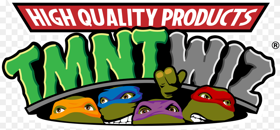 Tmnt Logo 2 Premium Vinyl Sticker Cartoon, Clothing, Glove, Body Part, Person Png Image