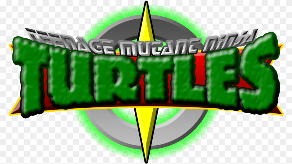Tmnt Logo By Tmntsam Graphic Design, Dynamite, Weapon Png Image