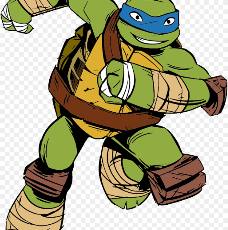 Tmnt Michelangelo Clipart Michaelangelo Raphael Ninja Turtles Leonardo Cartoon, Book, Comics, Publication, Baby Free Png
