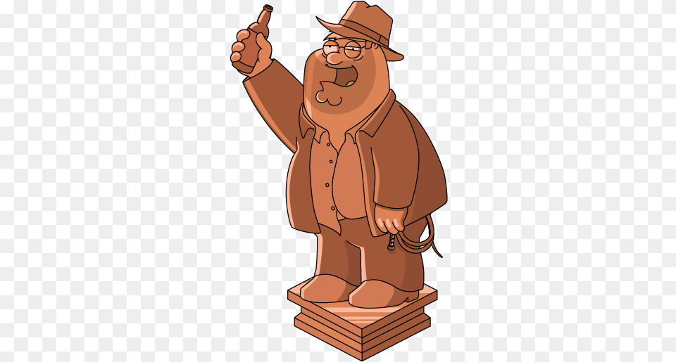 Tmp Decoration Adventuretrophy Bronze Family Guy Quest For Stuff Decoration, Person, Hand, Finger, Body Part Free Transparent Png