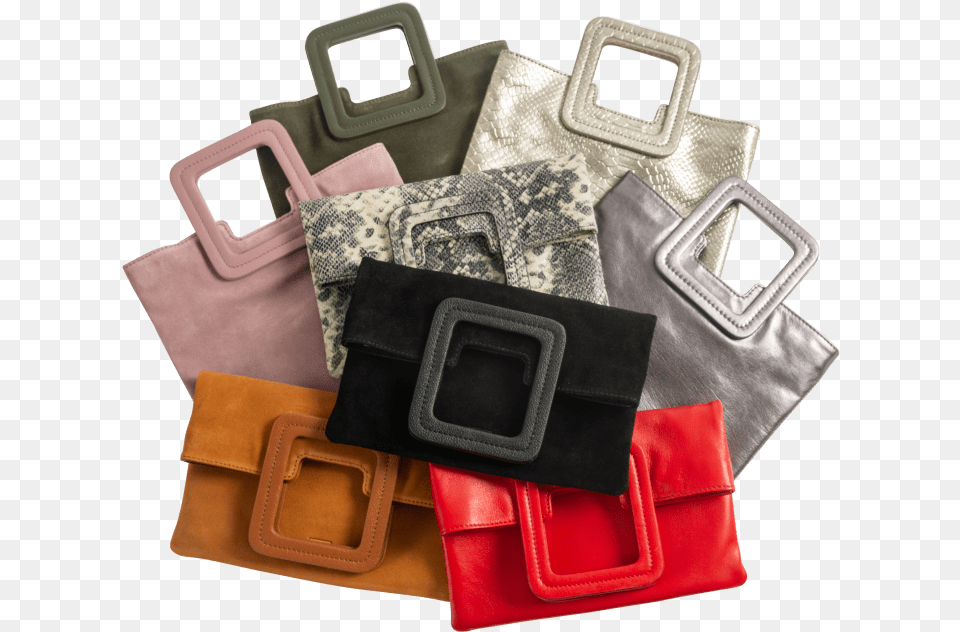 Tmrw Studio Genuine Leather Mateo 3 In 1 Handbag Solid, Accessories, Bag, Buckle, Purse Free Transparent Png