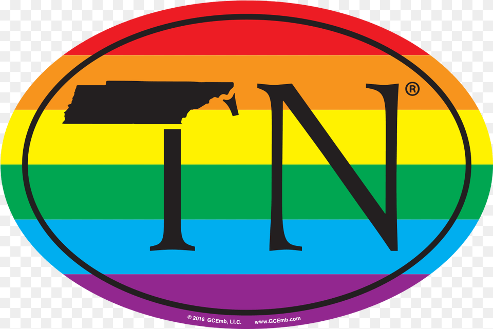 Tn Tennessee Lgbt Removable X Euro Stickers By Gcemb Circle, Photography Free Png Download