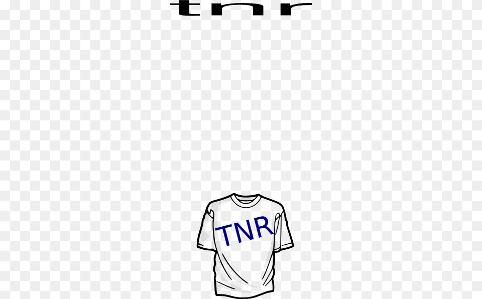 Tnr Tshirt Svg Clip Arts 282 X 596 Px, Clothing, Shirt, T-shirt, Person Free Transparent Png