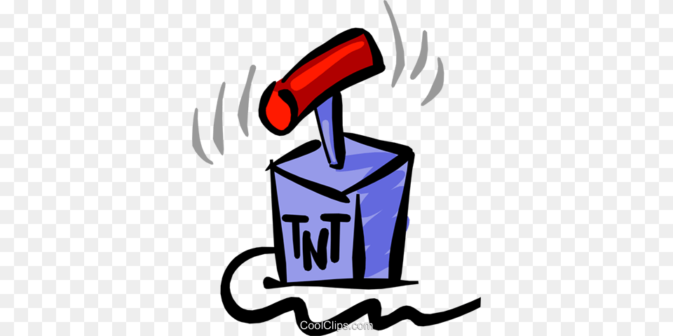 Tnt Royalty Vector Clip Art Illustration, Device, Smoke Pipe Free Png Download