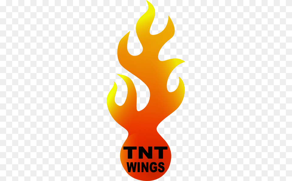 Tnt Wings Clip Art, Fire, Flame, Logo, Food Free Png Download